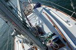 Mast und Cockpit